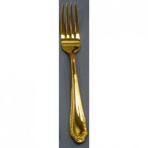 Fiori dinner fork - gold SR