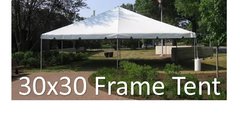 30x30 Commercial Frame Tent