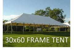 30x60 Commercial Frame Tent 