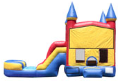 JA-COM-511-Toddler Castle Slide Wet