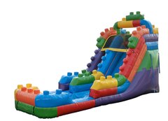 15' BLOCKS Water Slide