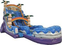 22' Double Lane Tiki Plunge DRY