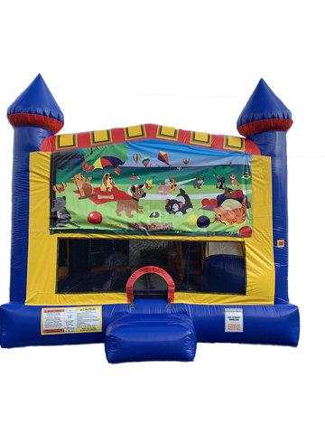 Kitty Puppies 4 n 1 Combo Bounce House