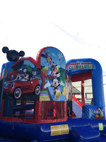 Mickey and Friends Premium 5 n 1 Combo Bounce House