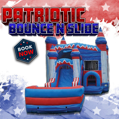 Patriot Combo Bounce House