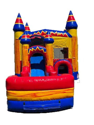 Fire and Ice Combo Bounce House