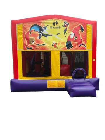 Incredibles 5 n 1 Combo Bounce House Incredibles 5 n 1 Combo Bounce House