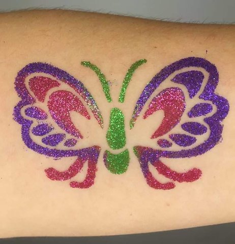 Glitter Tattoo Artist Glitter Tattoo Artist