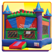 Deluxe Castle Bounce House For Children 8-yr Old and Younger
