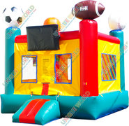 Sports Theme Bounce House For Children 8-yr Old and Younger