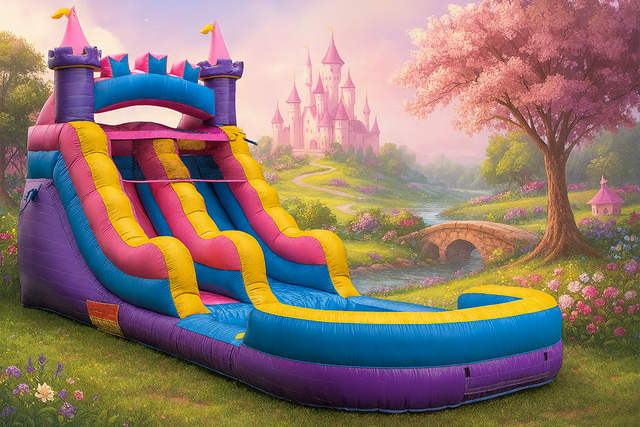 12ft Princess Waterslide 12ft Princess Waterslide