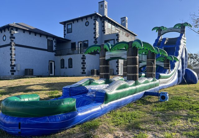 22 ft Tropical Oasis w/slip and slide 22 ft Tropical Oasis w/slip and slide