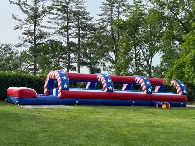 Stars n Stripes 2 Lane Slip-n-Slide Stars n Stripes 2 Lane Slip-n-Slide