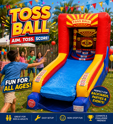 Toss Ball Game- balls included Toss Ball Game- balls included