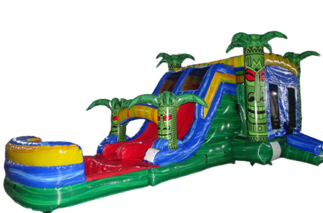 TIKI Double Lane Combo Wet Or Dry/ Pool TIKI Double Lane Combo Wet Or Dry/ Pool
