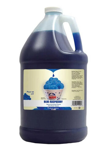 Blue Snow Cone Supply 50 Servings with 50 paper cones included Blue Snow Cone Supply 50 Servings with 50 paper cones included