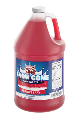 Red Snow Cone Supply- 50 Servings - 50 paper cones included Red Snow Cone Supply- 50 Servings - 50 paper cones included
