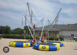 Quad Bungee Trampoline 4 Person