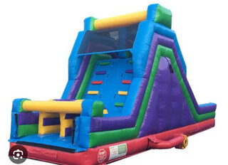 16ft Colorful Wet/Dry Slide