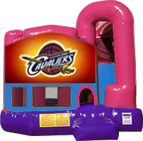 Cleveland Cavilers 3-in-1 Combo w/slide Pink & Purple 