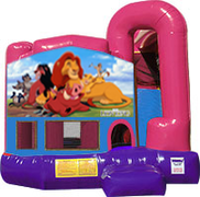 Lion King 3-in-1 Combo w/slide Pink & Purple 