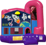 Outer Space 3-in-1 Combo w/slide Pink & Purple