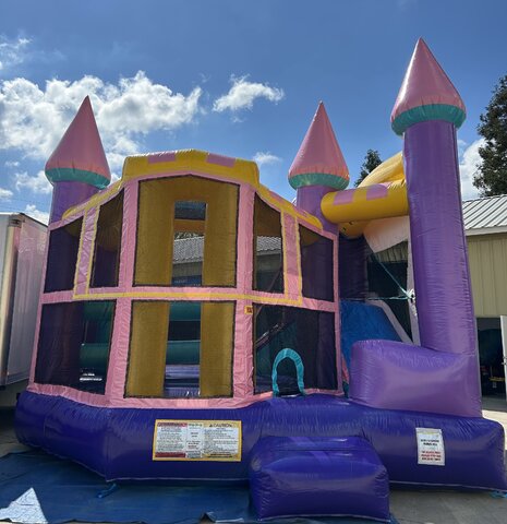 Dazzling Castle 5n1Combo w/Obstacle course Dazzling Castle 5n1Combo w/Obstacle course