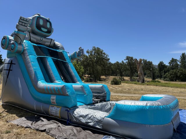 16' Robot Water Slide 16' Robot Water Slide