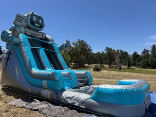 16' Robot Water Slide