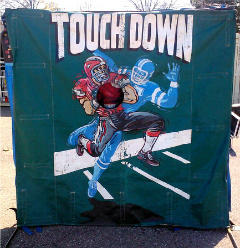 Football Toss Challenge Football Toss Challenge