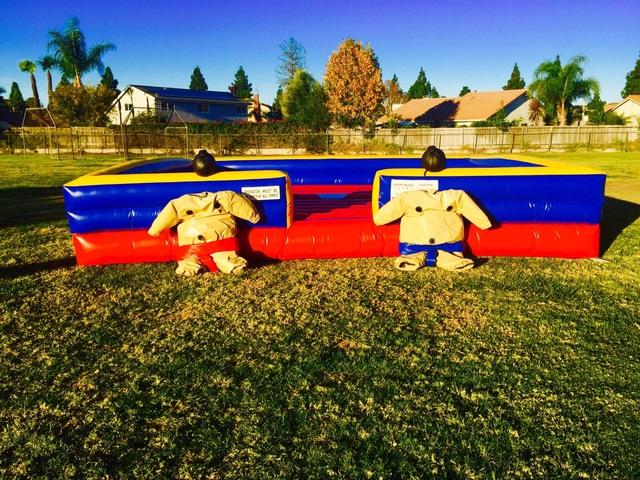 Child Sumo Suits With Inflatable Mat