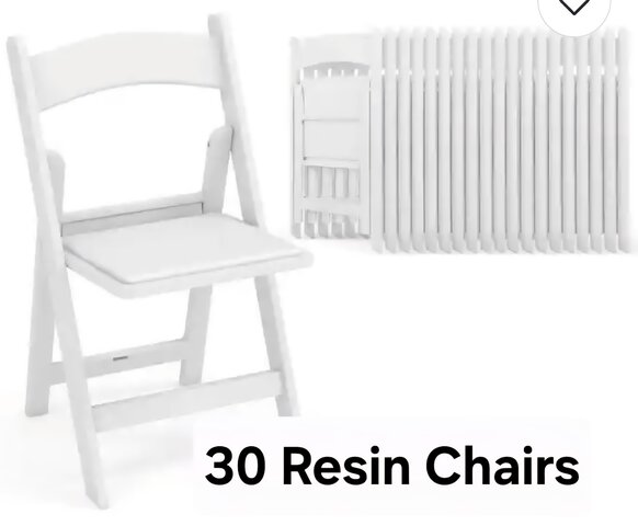 30 Resin Chairs Bundle 30 Resin Chairs Bundle