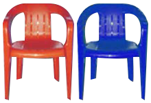 Blue & Red Kid chairs