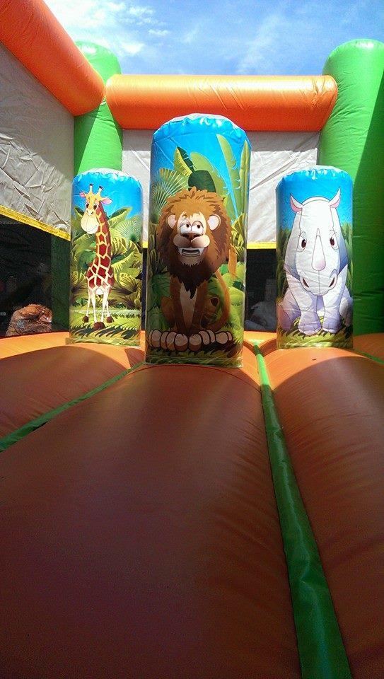 5 in 1 Combo Jungle Animals AZ Jolly Jumpers Party Rentals water