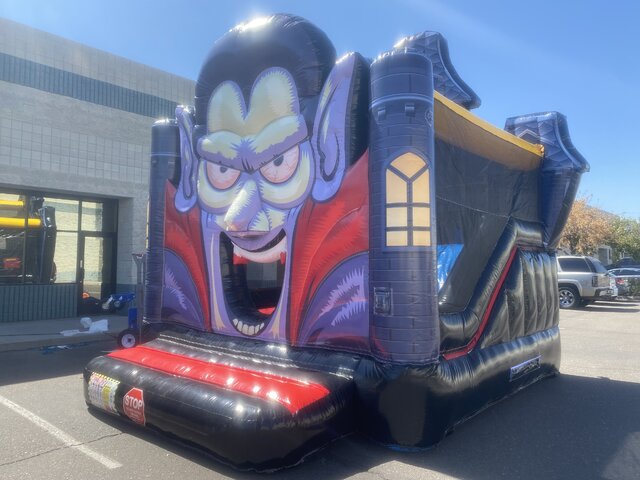 Dracula Bounce house Slide Combo Dracula Bounce house Slide Combo