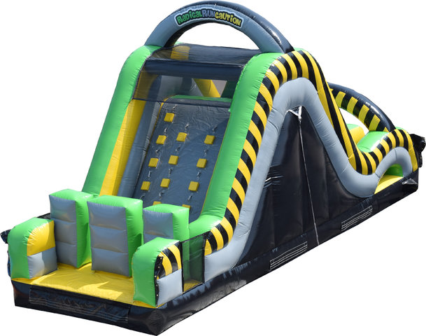 Toxic Slide Obstacle Course