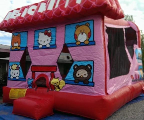 Hello Kitty 4 in 1 Bounce House Slide Combo Hello Kitty 4 in 1 Bounce House Slide Combo