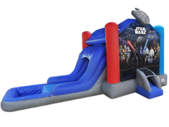 Star Wars Bounce House Water Slide
