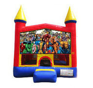 Marvel Super Heroes Bounce house 13x13