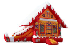 Winter Holiday House Slide Combo Christmas