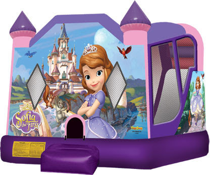 4 in 1 Sofia Bounce House Combo (Wet/Dry) 4 in 1 Sofia Bounce House Combo (Wet/Dry)