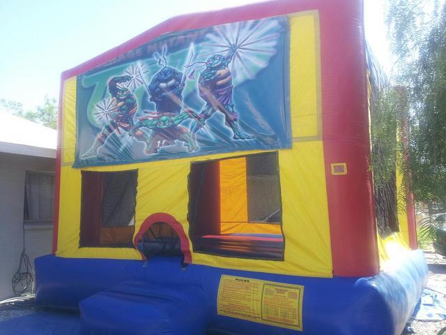 TMNT Bounce House Teen Age Mutant Ninja Turtles TMNT Bounce House Teen Age Mutant Ninja Turtles