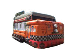 3D Locomotion Train Bouncer 16x19ft 3D Locomotion Train Bouncer 16x19ft