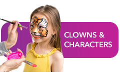 CLOWNS and CHARACTERS CLOWNS and CHARACTERS