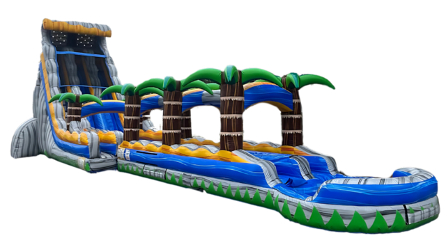 24 ft Thunder Falls Water Slide with Slip 'n Slide 24 ft Thunder Falls Water Slide with Slip 'n Slide