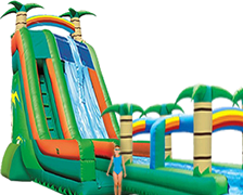 27 ft Tropical Splash with Slip n Slide 27 ft Tropical Splash with Slip n Slide