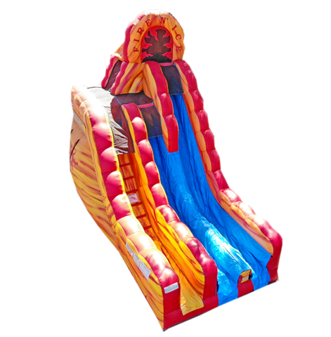 20 ft Curve Fire and ice (Dry slide only)