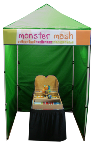 Monster Mash - Can Smash Game Booth Monster Mash - Can Smash Game Booth