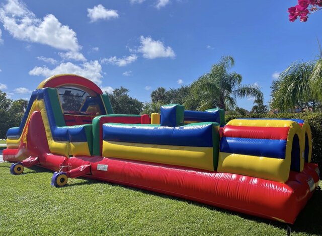 40’ jungle obstacle course 40’ jungle obstacle course