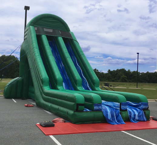 27' Green Monster - DRY SLIDE 27' Green Monster - DRY SLIDE